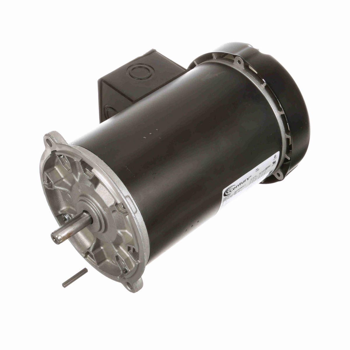 Century Auger Drive Motor, 1 HP, 3 Ph, 60 Hz, 208-230/460 V, 1800 RPM, 56N Frame, TEFC - C348ES