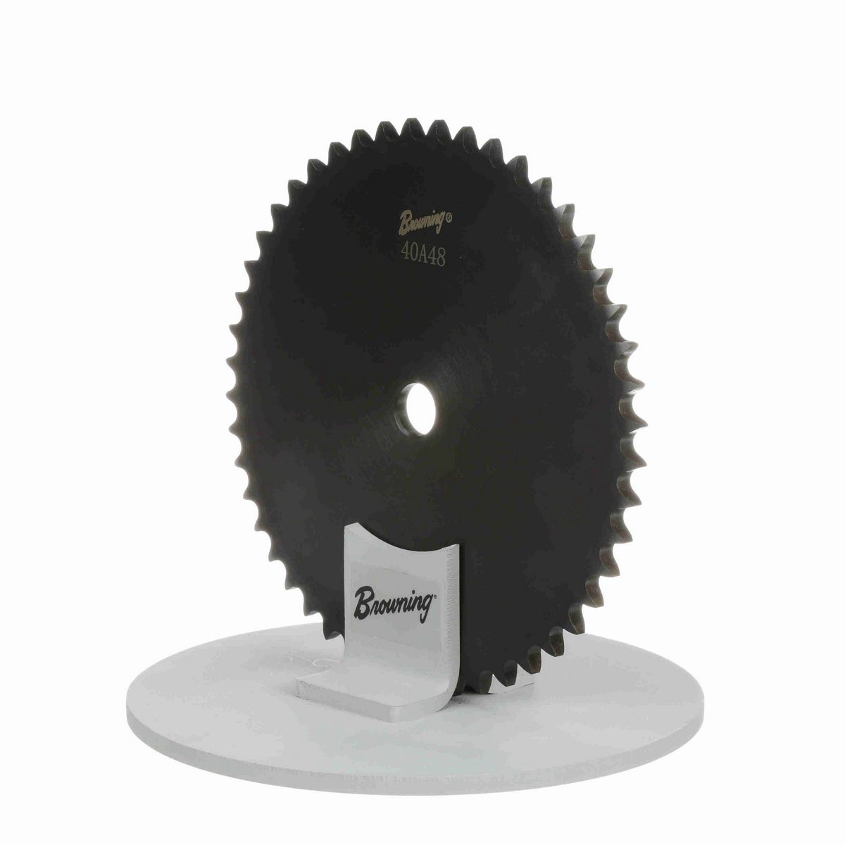 Browning Steel Minimum Plain Bore Roller Chain Sprocket - 40A48