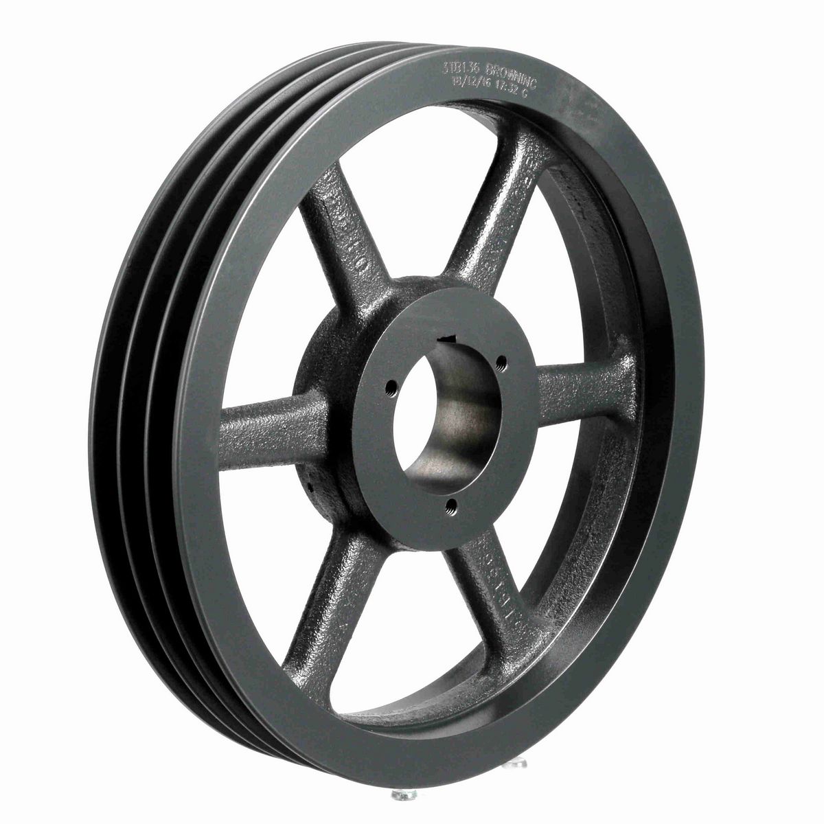 Browning 3 Groove Cast Iron Bushed Bore Multiple Sheave - 3TB136