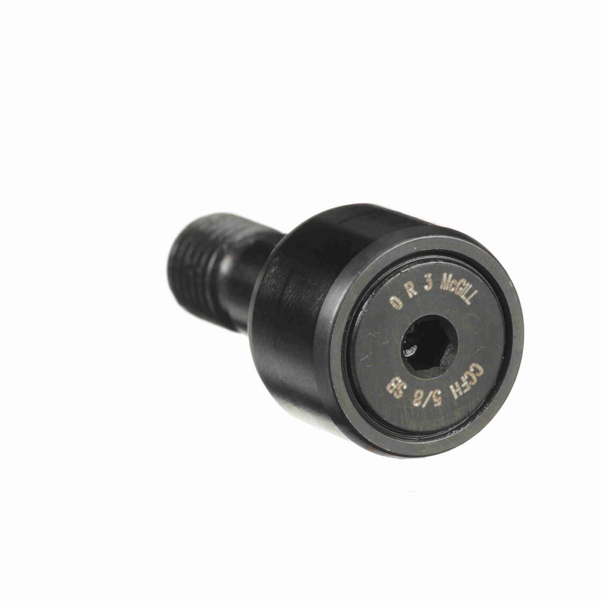 Опорный ролик с цапфой McGill Heavy Stud CAMROL CCFH 5/8 SB, бочкообразный, с уплотнением, с шестигранным отверстием, дюймовый