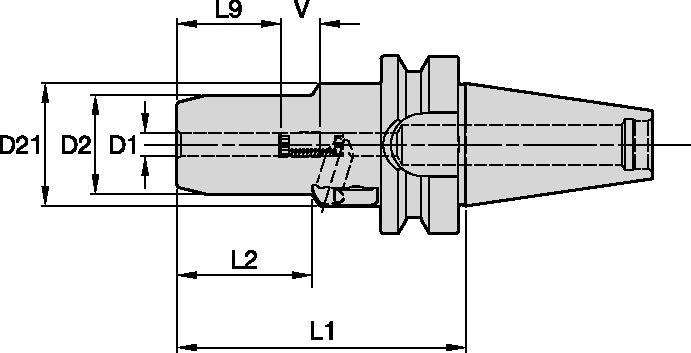 High-Performance Line - BT AD Kennametal HC MM-BT Form AD [6480636]