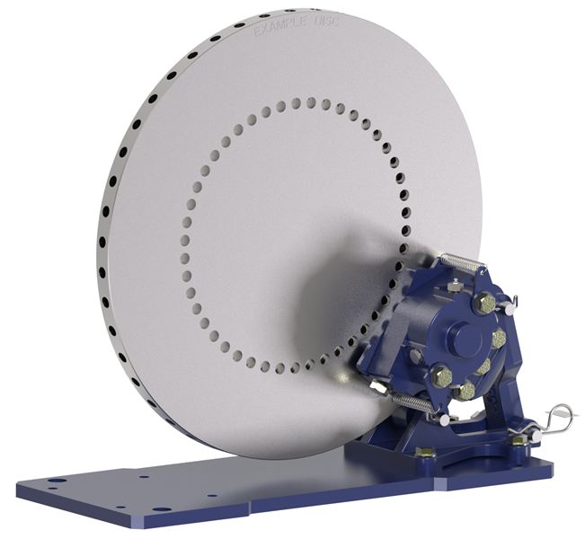 PT Tech HCDB1824 Hydraulic Caliper Disc Brake, Mill Brake, Meets AIST Standards Timken HCDB1824