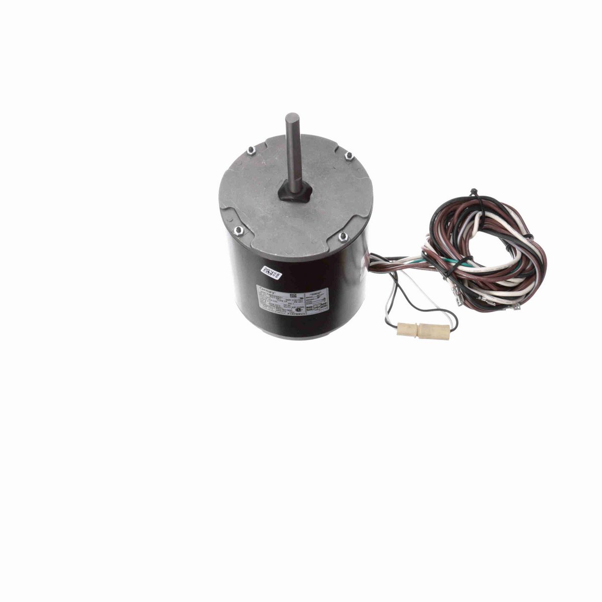 Century Condenser Fan Motor, 3/4 HP, 1 Ph, 60 Hz, 208-230 V, 1075 RPM, 1 Speed, 48 Frame, SEMI ENCLOSED - F1076SV1