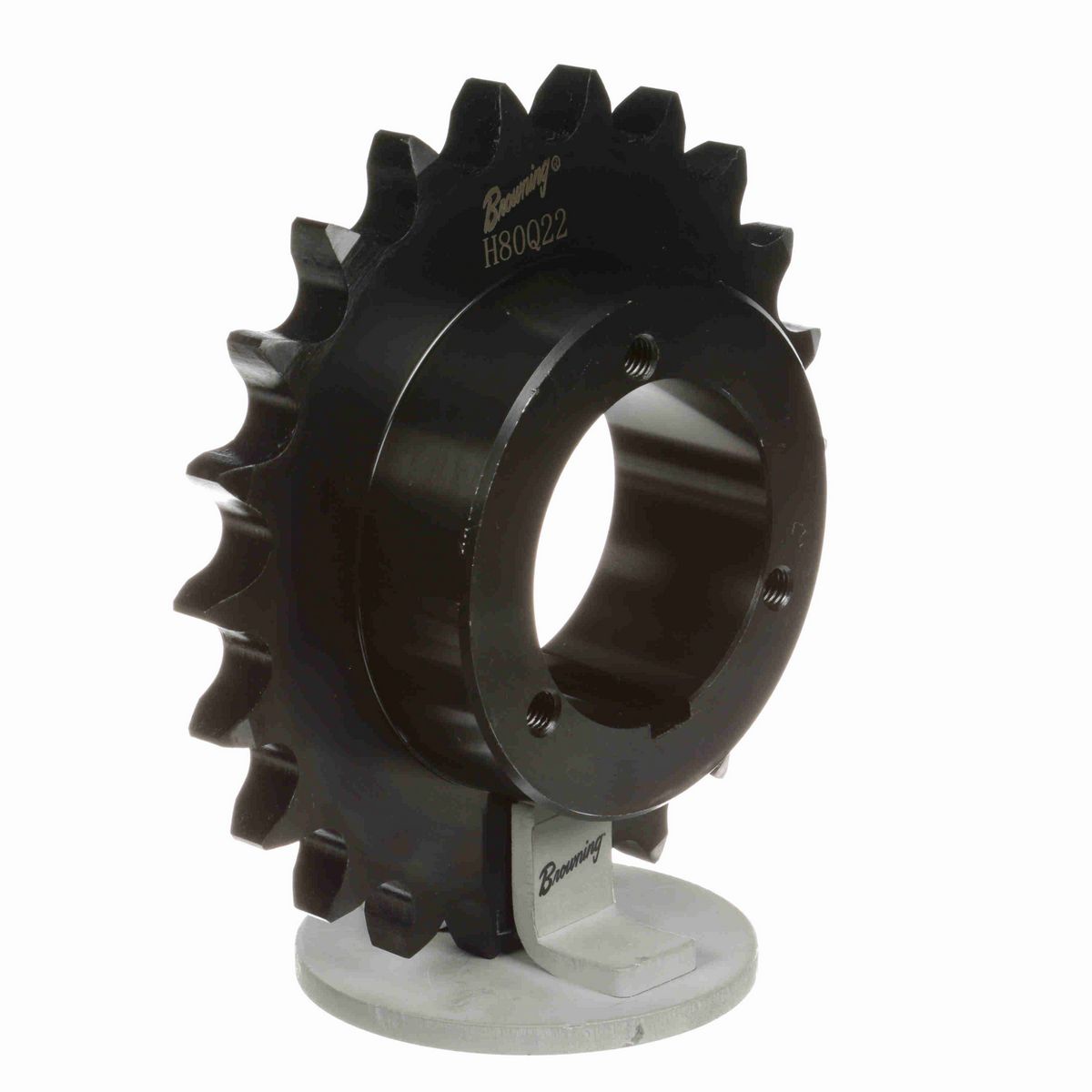Browning Steel Bushed Bore Roller Chain Sprocket - H80Q22