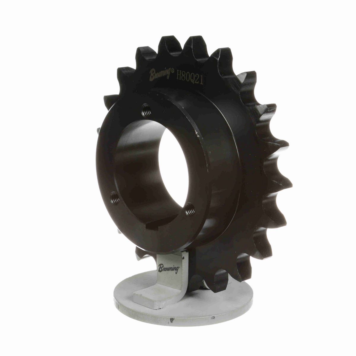 Browning Steel Bushed Bore Roller Chain Sprocket - H80Q21