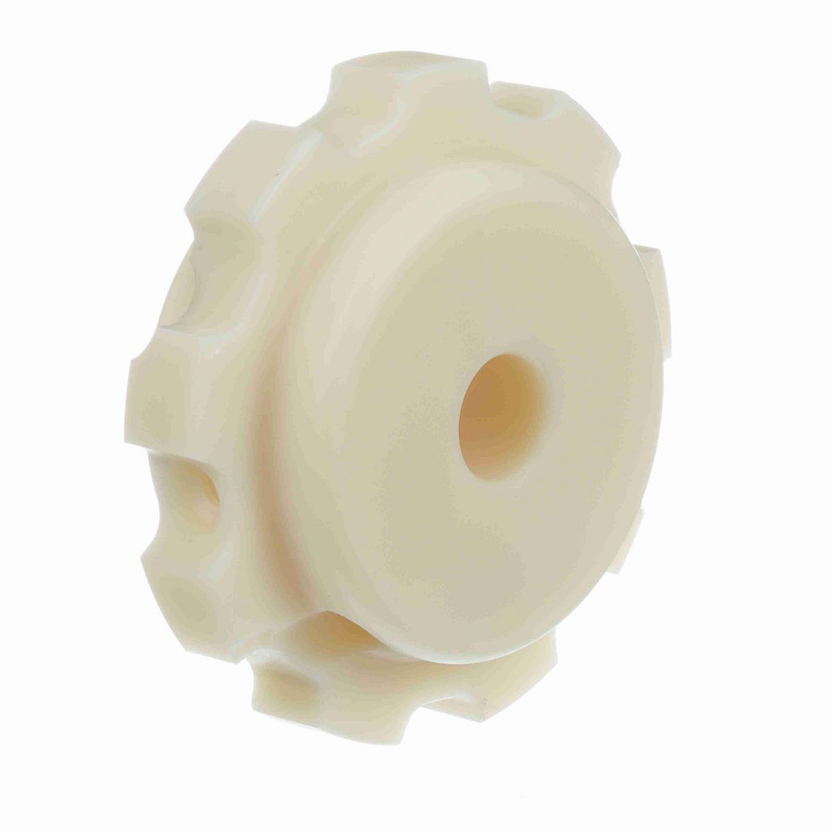 System Plast 880 Series Split Machined Sprocket with 9 Teeth, a 1-1/4in Round Shaft-Ready Bore and Setscrew - 880-9R1.25-DMS-SS