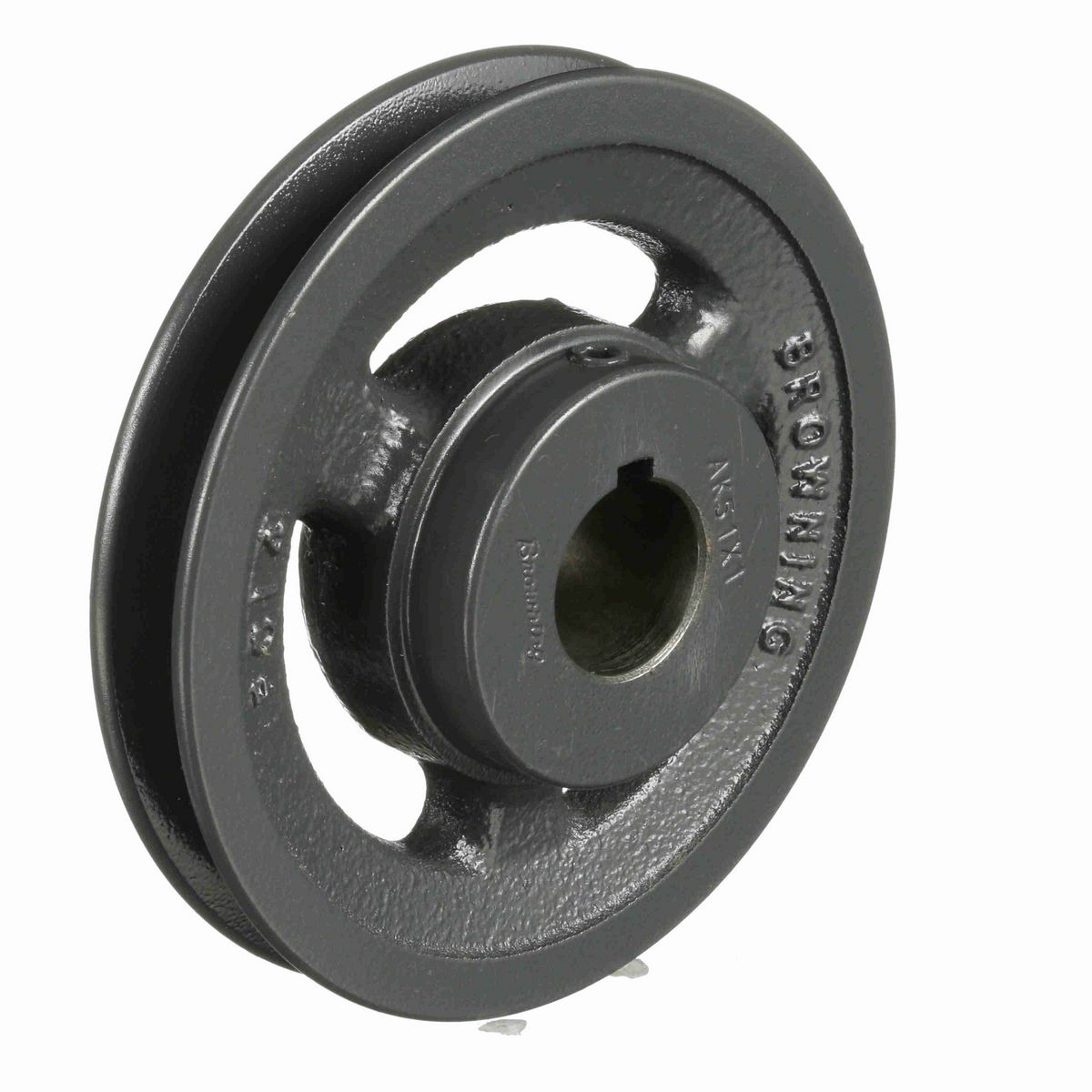 Browning 1 Groove Cast Iron FHP - Finished Bore Sheave - AK51X1