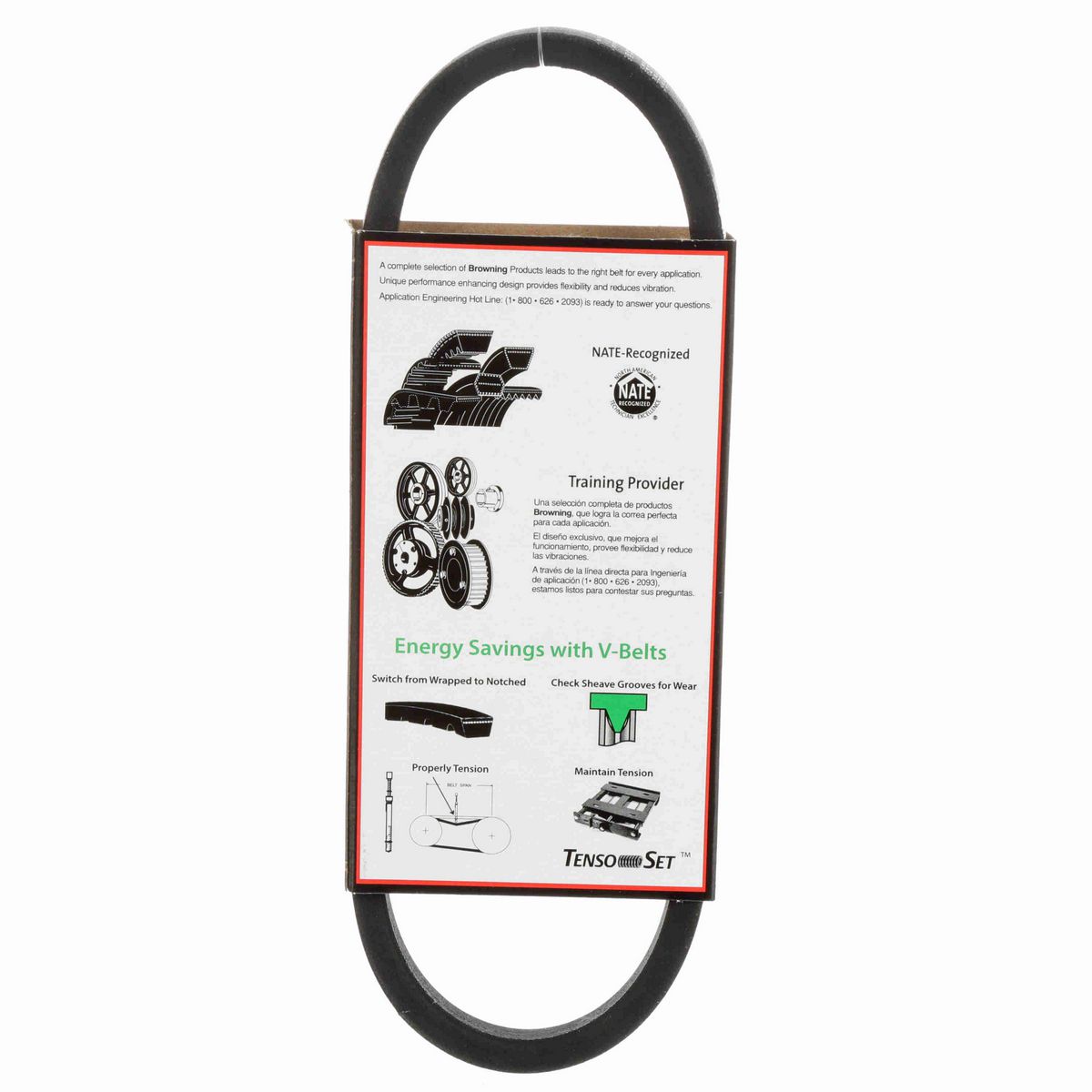 Browning Rubber FHP Belt - 4L220