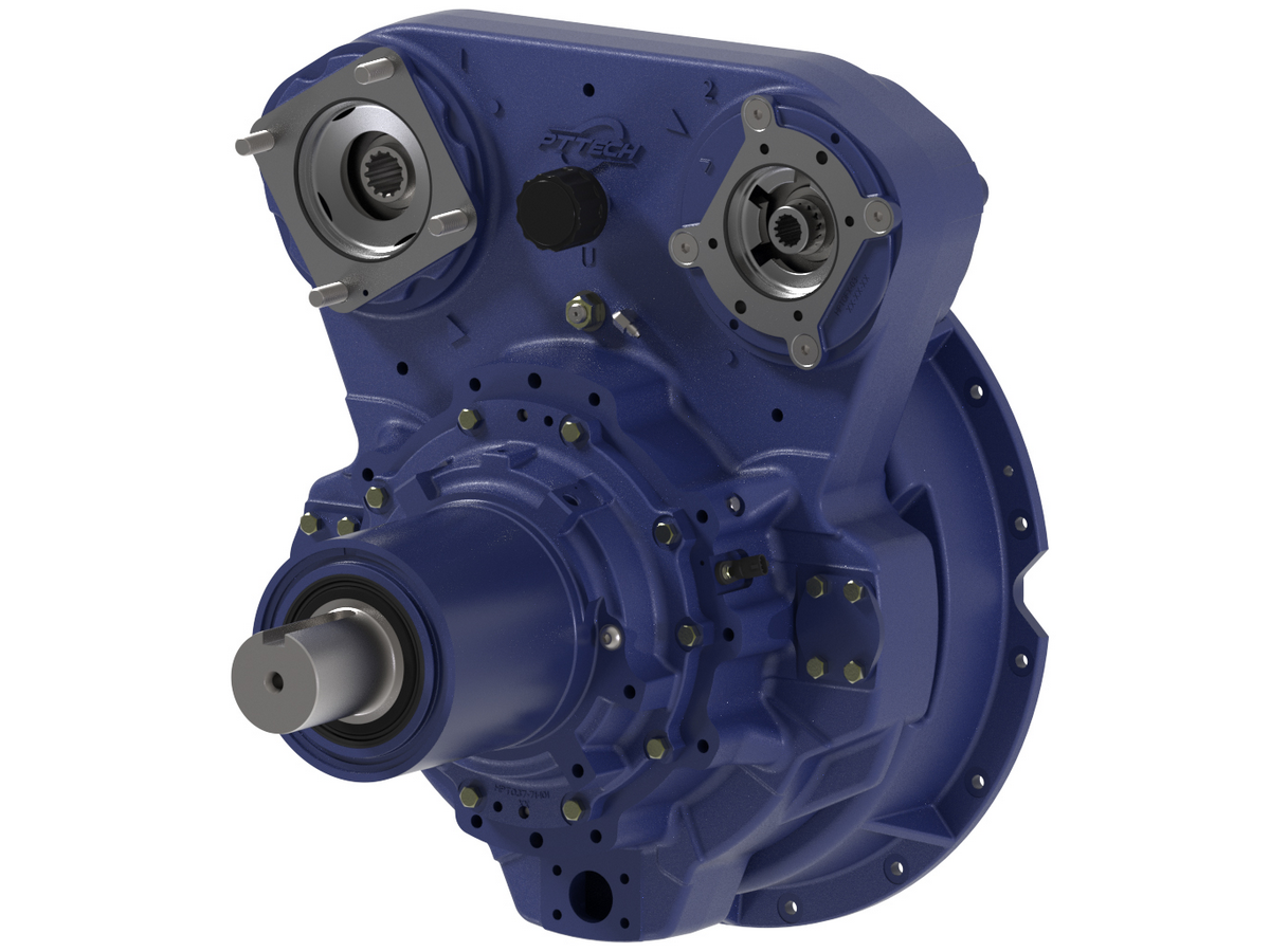 PT Tech HPTO35FX, SAE#0, PTO Clutch with 4 Pump Pads Timken HPTO35S0-4 Pump Pads