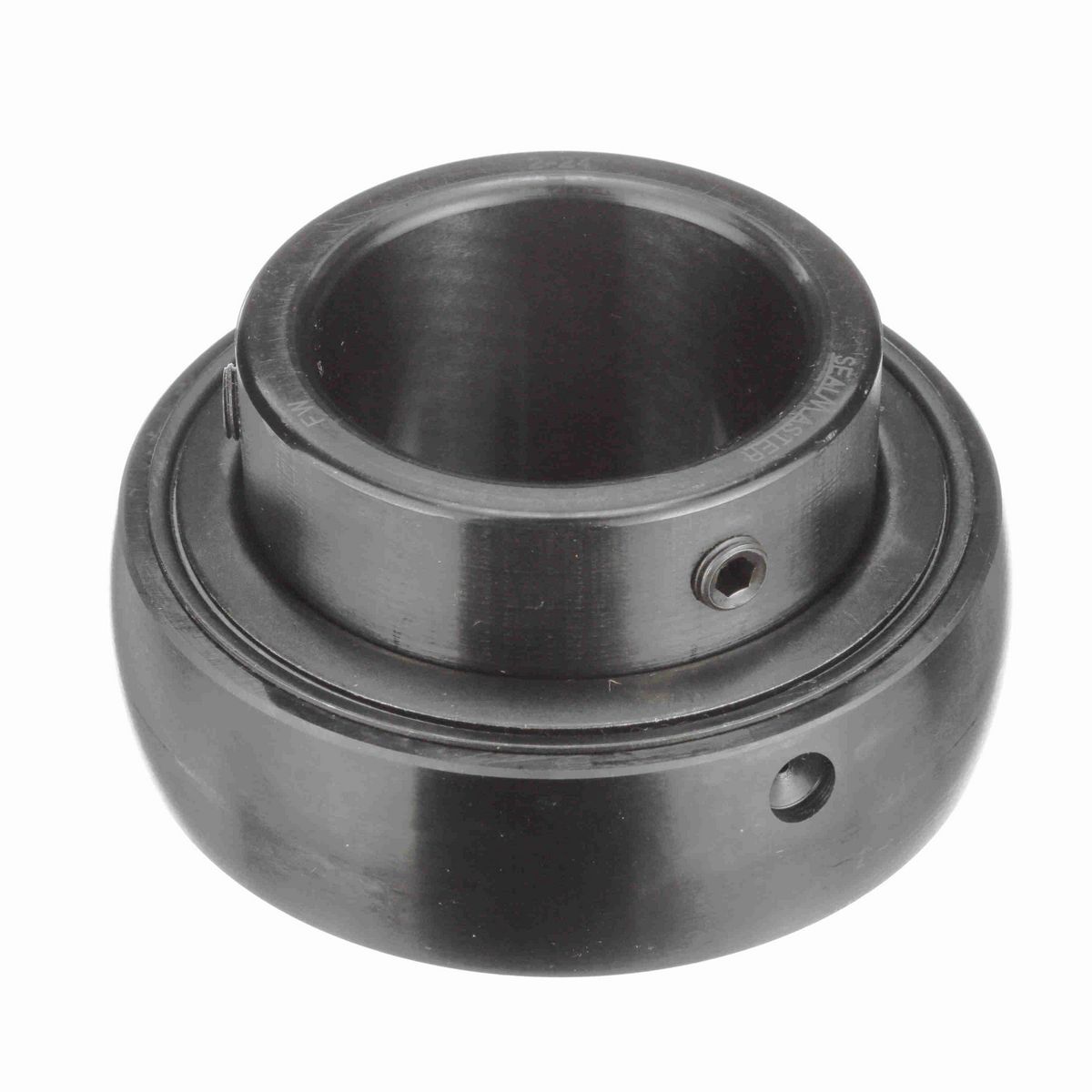 Sealmaster Mounted Insert Only Ball Bearing - 52100 Bearing Steel, Black Oxided - Setscrew Lock - 2-24