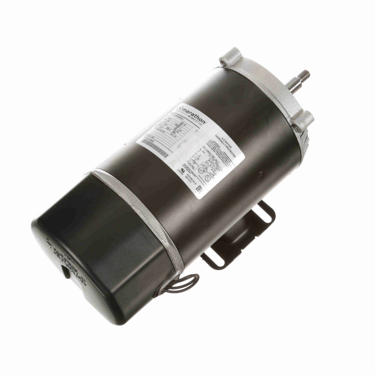 LEESON Jet Pump Motor, 1 HP, 1 Ph, 60 Hz, 115/230 V, 3600 RPM, 56J Frame, DP - C1464
