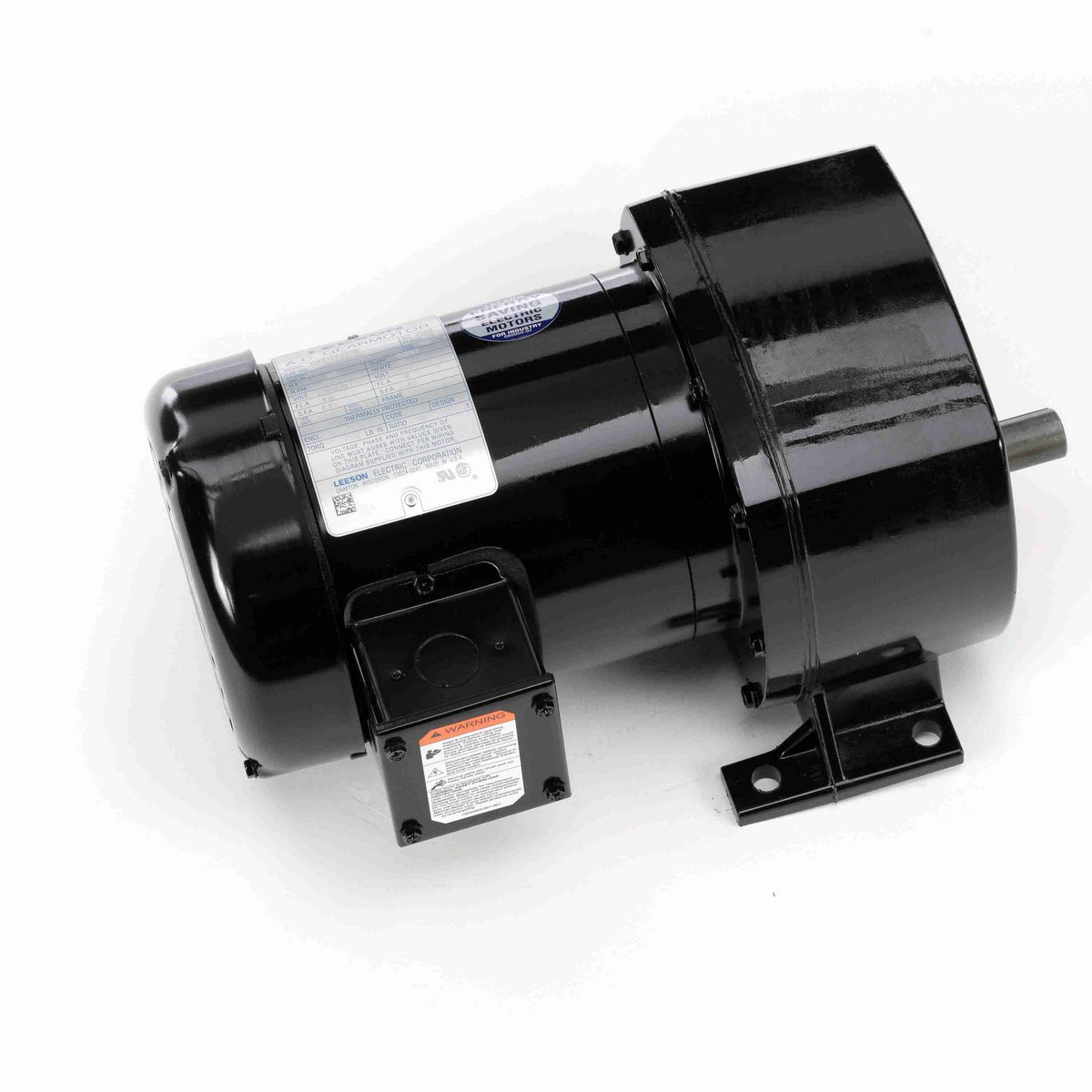 LEESON Parallel Shaft Gearmotor, 0.33 HP, 3 Ph, 60 Hz, 208-230/460 V, 26 RPM, 48Y Frame, TEFC - 107026.00