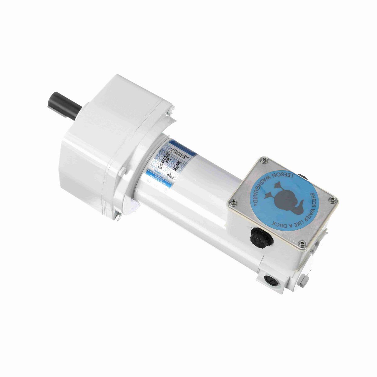 LEESON White Duck™ Parallel Shaft Gearmotor, 0.25 HP, 90 V, 500 RPM, 32 Frame - M1125272.00