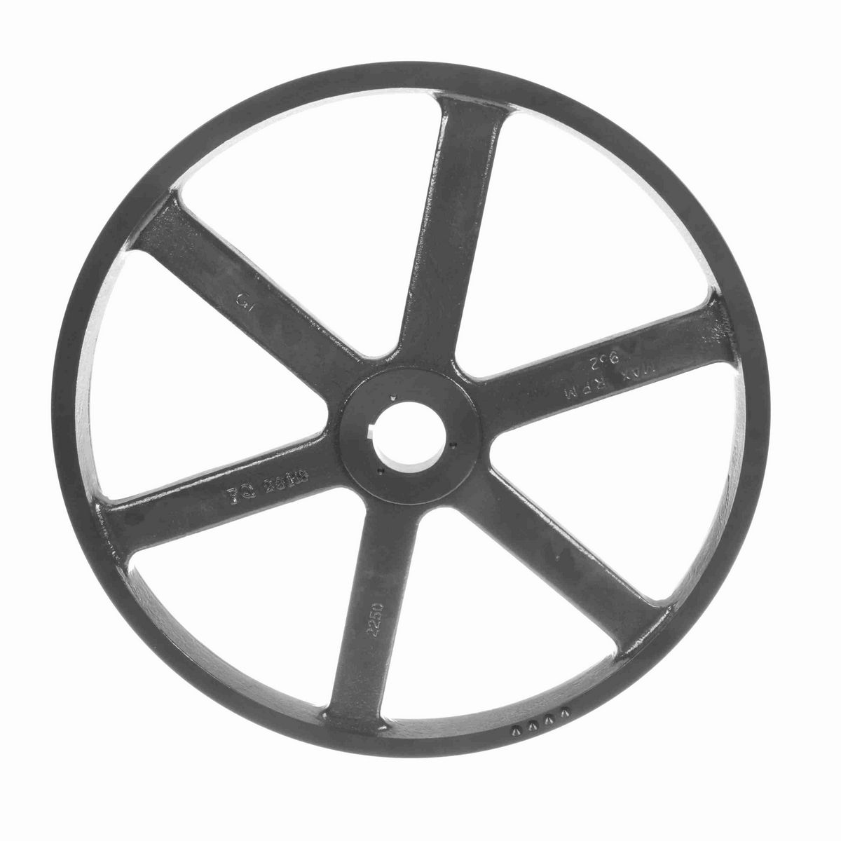 Browning 2 Groove Cast Iron Bushed Bore Multiple Sheave - 2B5V250