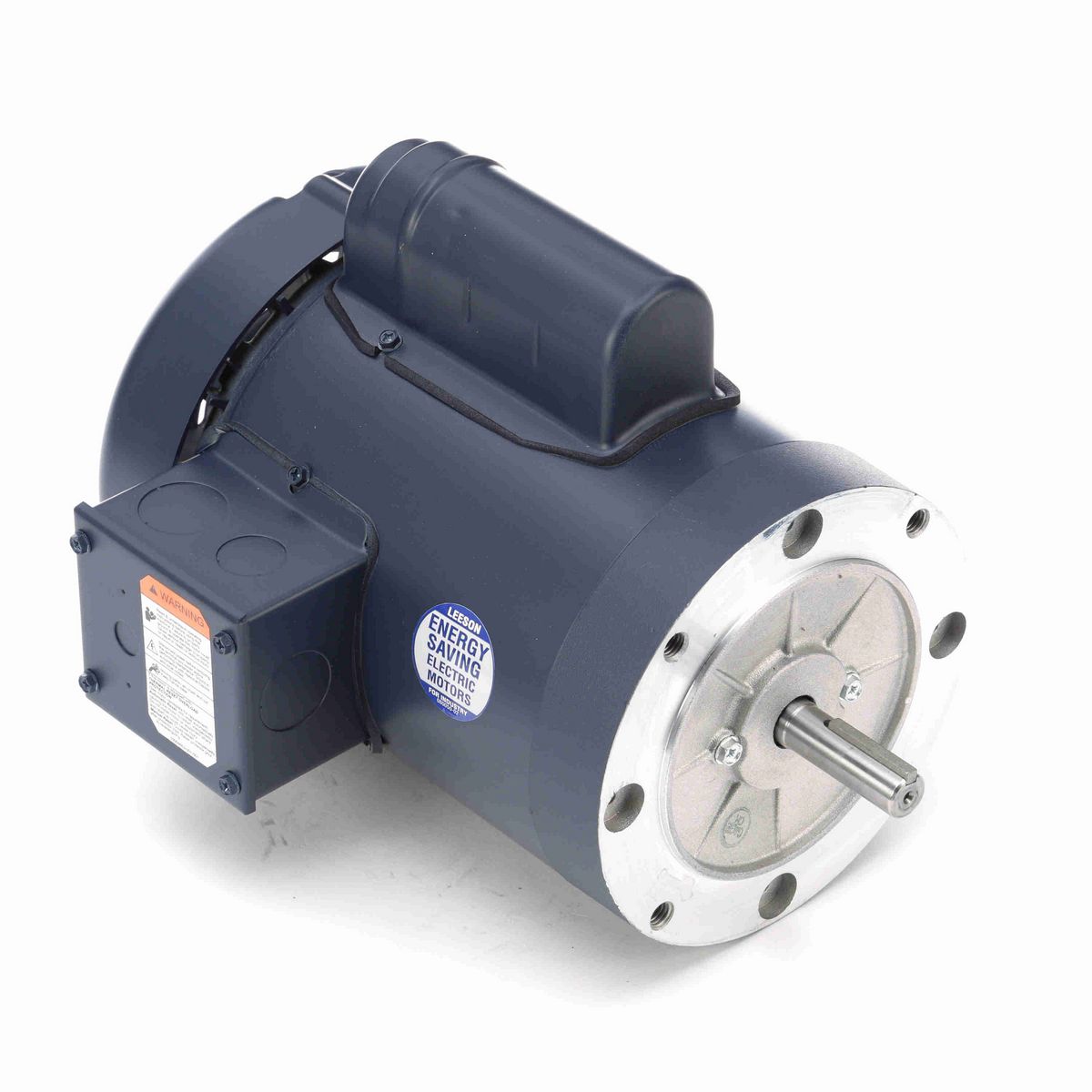 LEESON General Purpose Motor, 1 HP, 1 Ph, 60 Hz, 115/230 V, 1800 RPM, 56C Frame, TEFC - 110058.00