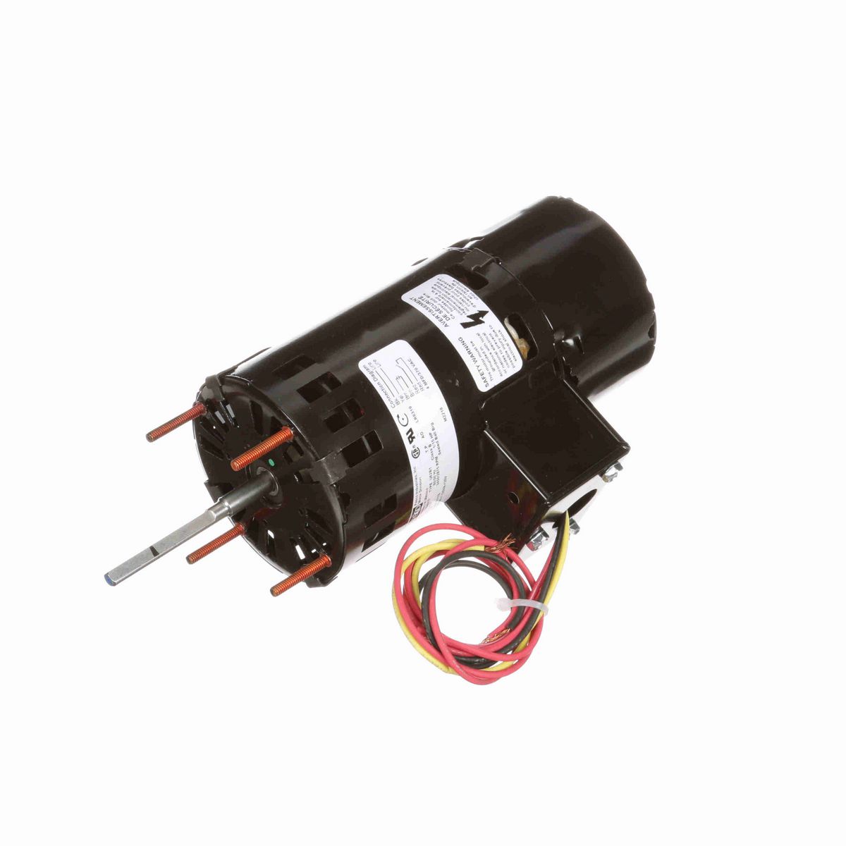 FASCO OEM Replacement Motor, 1/15 HP, 1 Ph, 60 Hz, 208-230 V, 3450/2875 RPM, 1 Speed, 3.3" Diameter, OAO - D1178