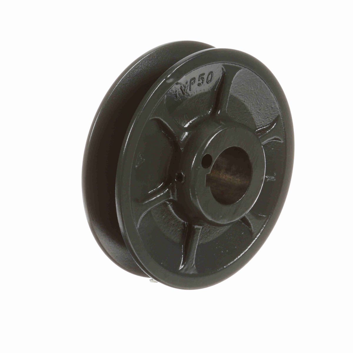 Browning 1 Groove Cast Iron Finish Bore FHP Variable Pitch Sheave - 1VP50X 1 1/8