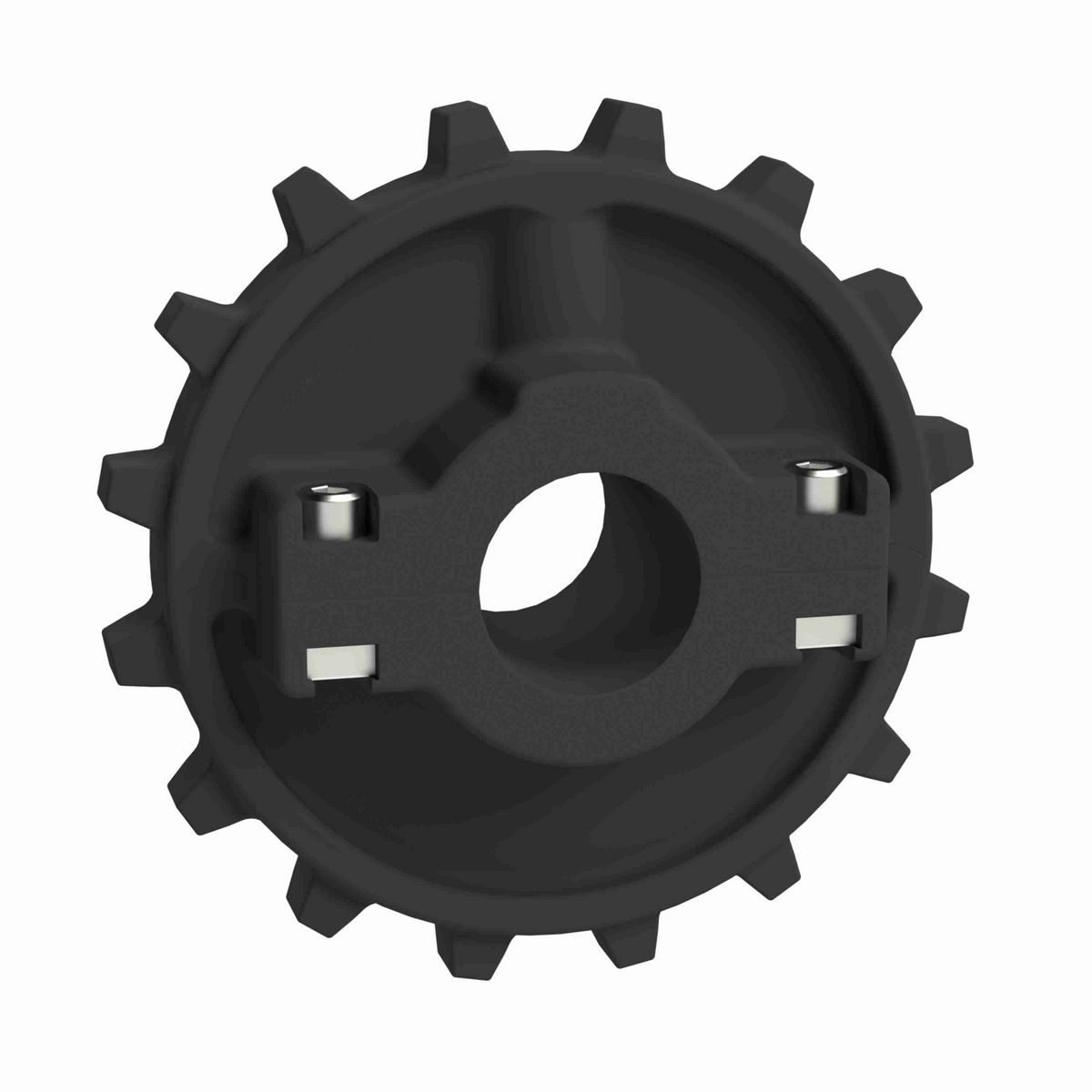 Rexnord 7700 Series Split Molded Nylon Sprocket with 16 Teeth and 1-1/4in Round Idler Bore - 614-62-12