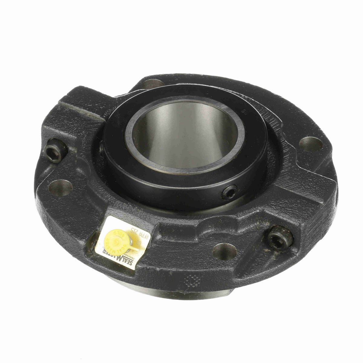 Sealmaster Mounted Cast Iron Piloted Flange Tapered Roller - 52100 Bearing Steel - Collar Mount Lock - RFPA 215