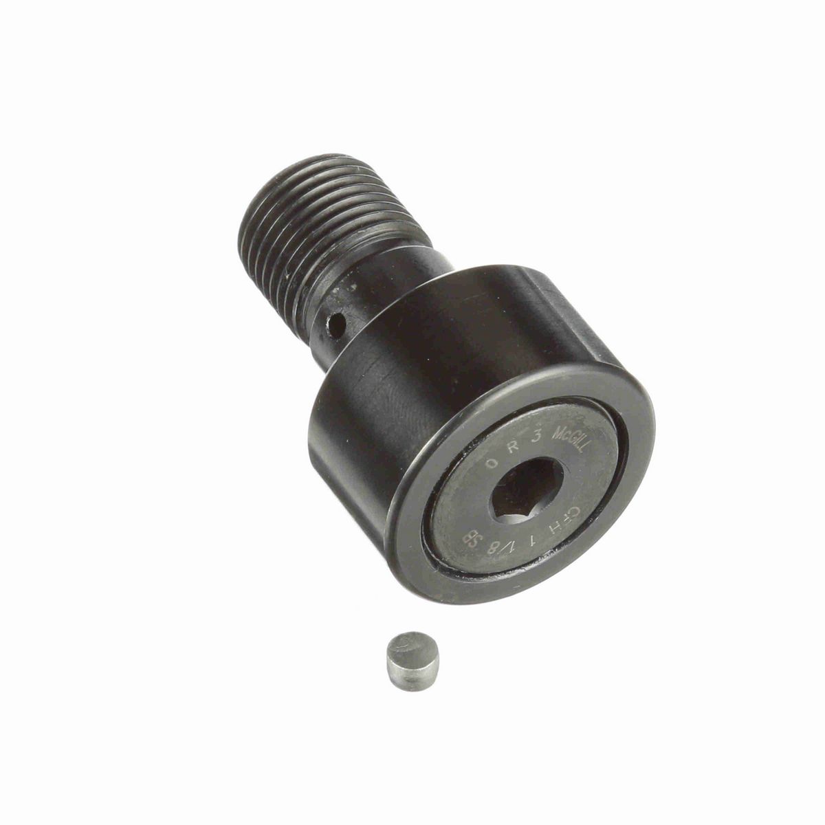 Опорный ролик с цапфой McGill Heavy Stud CAMROL CFH 1 1/8 SB, цилиндрический, с уплотнением, с шестигранным отверстием, дюймовый