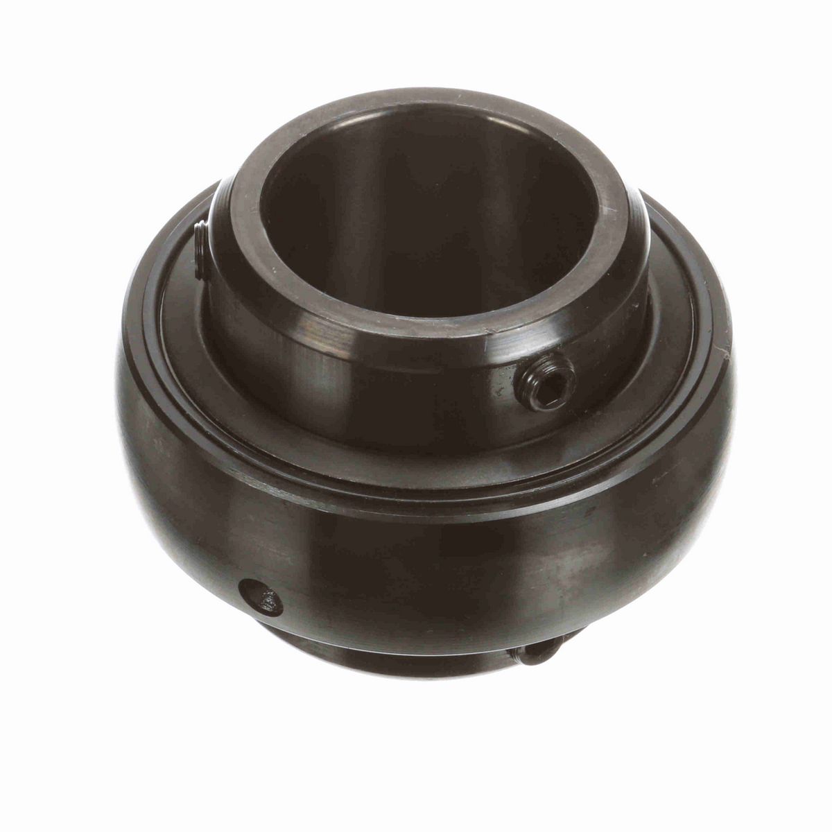 Sealmaster Mounted Insert Only Ball Bearing - 52100 Bearing Steel, Black Oxided - Double Setscrew Lock - 3-23D