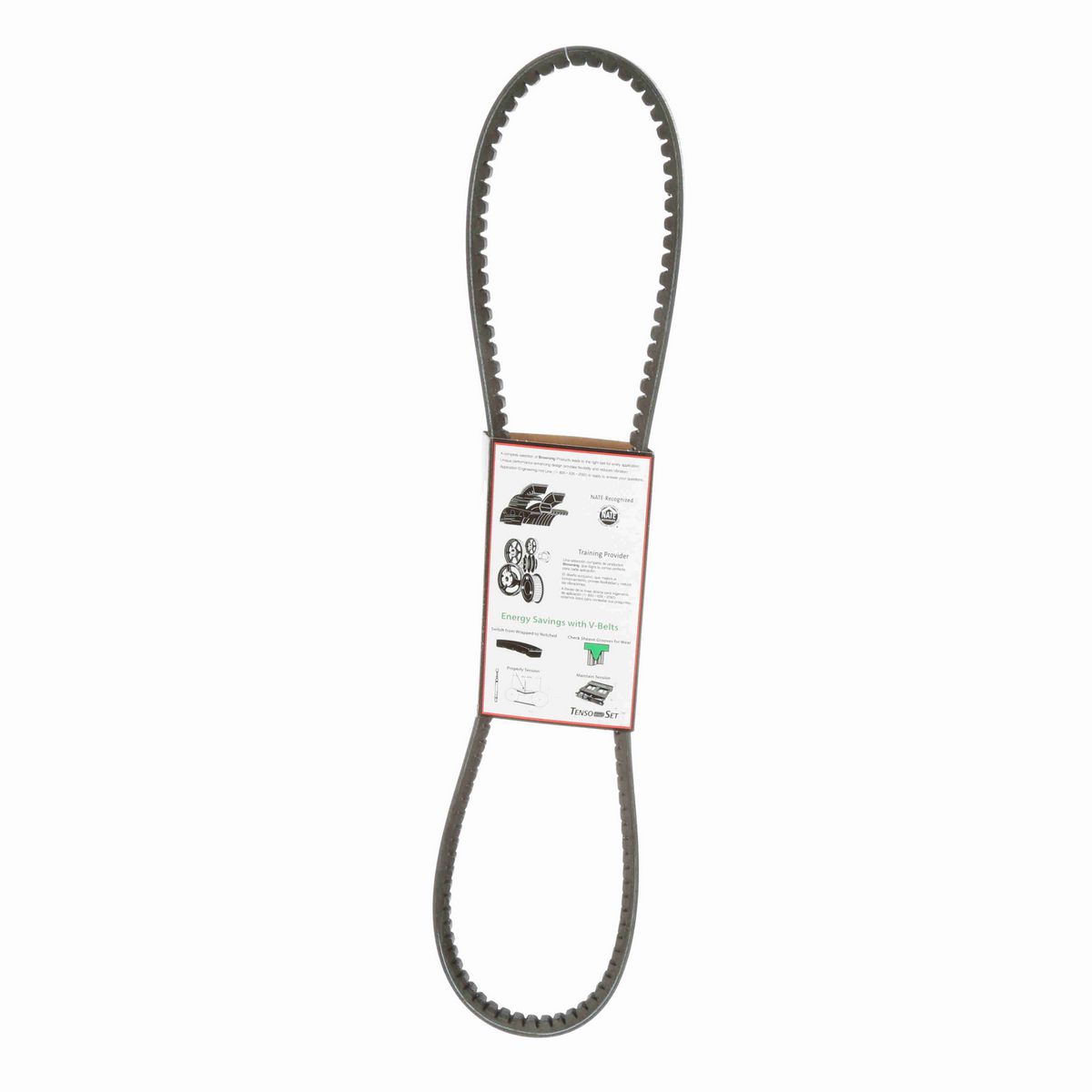 Browning EPDM Notched Belt 98% Efficient - AX45