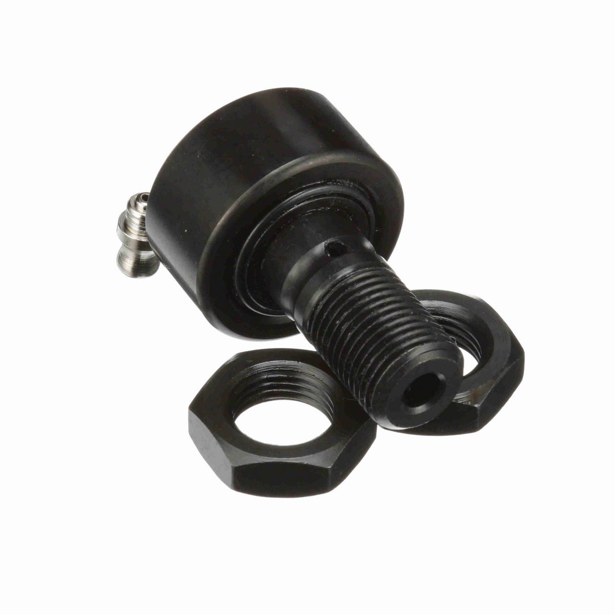 Опорный ролик с цапфой McGill CAMROL MCFD 35, бочкообразный, повышенной грузоподъемности, со щитком, со шлицем под отвёртку, метрический