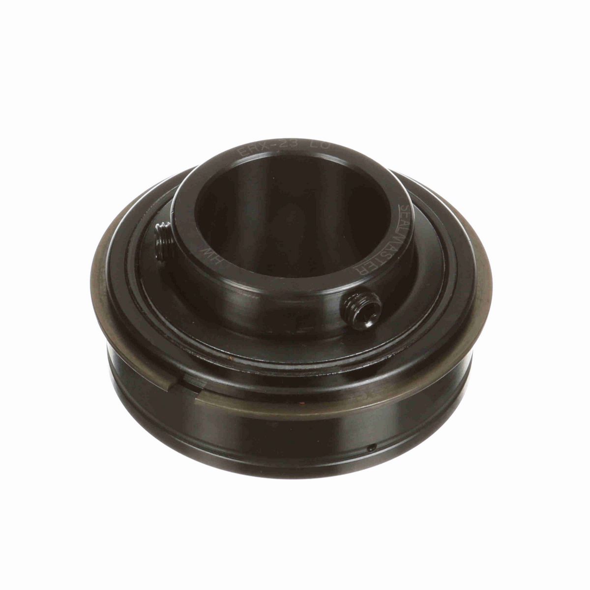 Sealmaster Mounted Insert Only Ball Bearing - 52100 Bearing Steel, Black Oxided - Setscrew Lock - Low Drag - ERX-23 LO