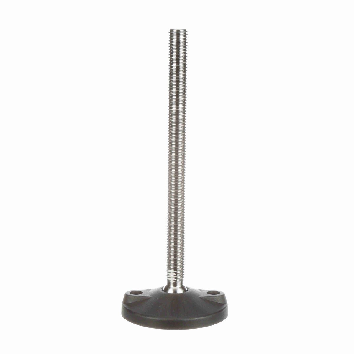 System Plast Articulating Plastic Leveler; Series: VG-511, Base Diameter: 4, Spindle Length: 9.09-in, Thread: 3/4-10 - VG-511-02-S34-L10