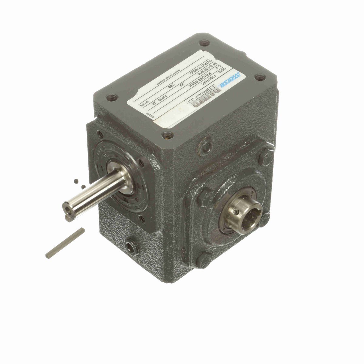 Morse Raider Plus Worm Gear Reducer Cast Iron Single-Reduction Worm Reducer - 133UH25 010