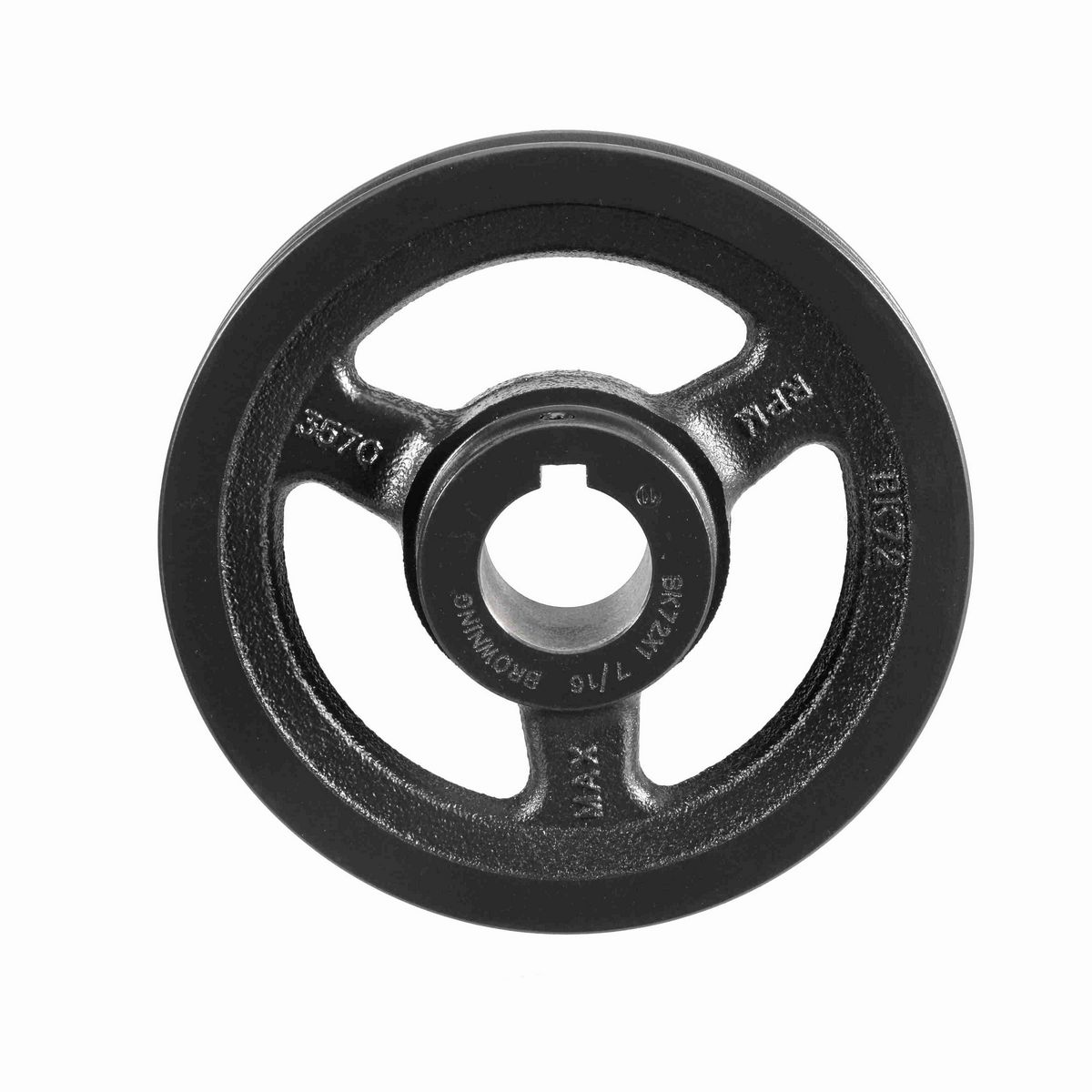 Browning 1 Groove Cast Iron FHP - Finished Bore Sheave - BK72X 1 7/16