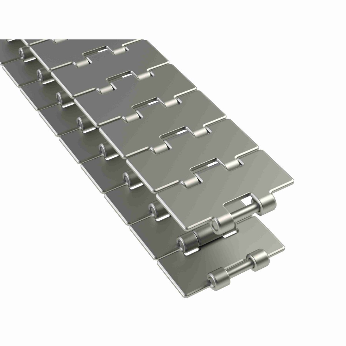 Rexnord 815 Straight Running Solid Top, Material: Non Magnetic Austenitic Stainless Steel, Width: 3.25in, Pitch: 1.5in - 10.006.84.11