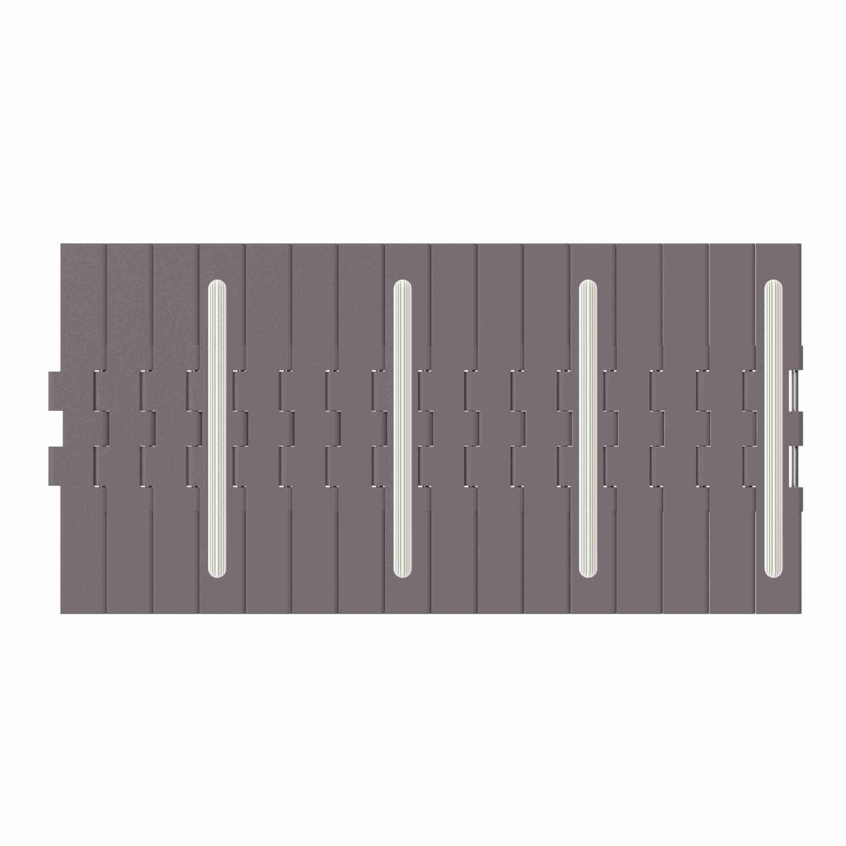 Rexnord 821 SuperGrip™ Straight Running SuperGrip™, Material: Brown High Performance, Width: 12in, Pitch: 1.5in - 81415976