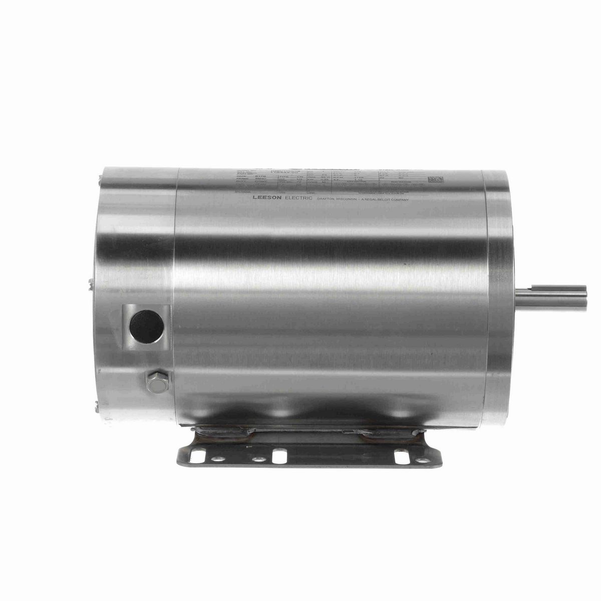 LEESON Premium Duck™ General Purpose Motor, 0.33 HP, 1 Ph, 60 Hz, 115/230 V, 1800 RPM, 56HC Frame, TENV - 116343.00