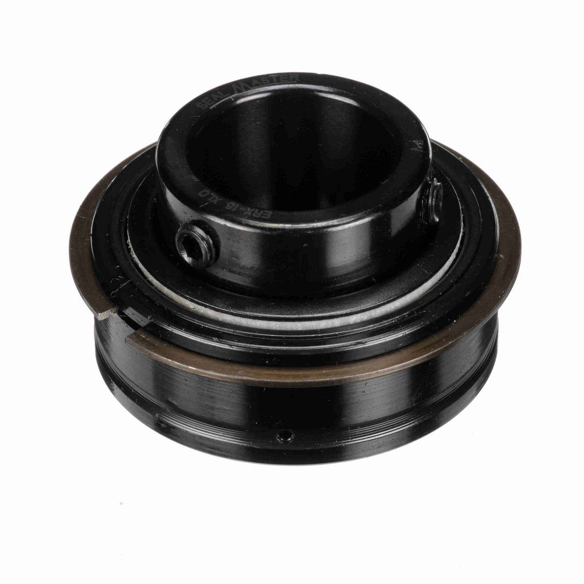 Sealmaster Mounted Insert Only Ball Bearing - 52100 Bearing Steel, Black Oxided - Setscrew Lock - Extra Low Drag - ERX-16 XLO