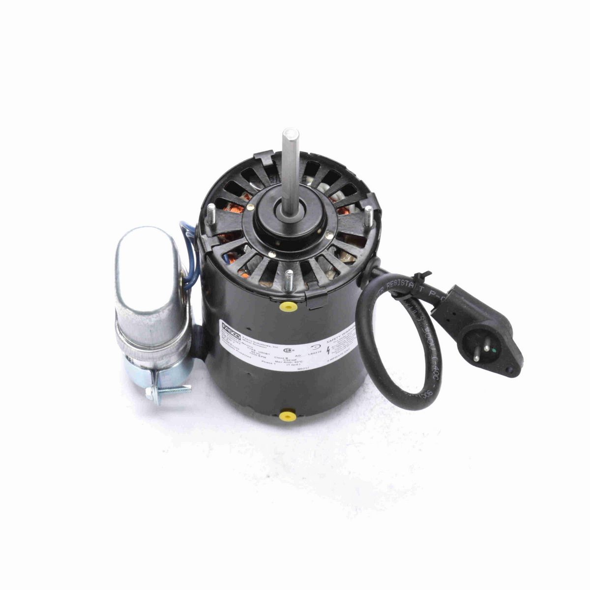 FASCO OEM Replacement Motor, 1/20 HP, 1 Ph, 60 Hz, 208-230 V, 1550 RPM, 1 Speed, 3.3" Diameter, OAO - D1245