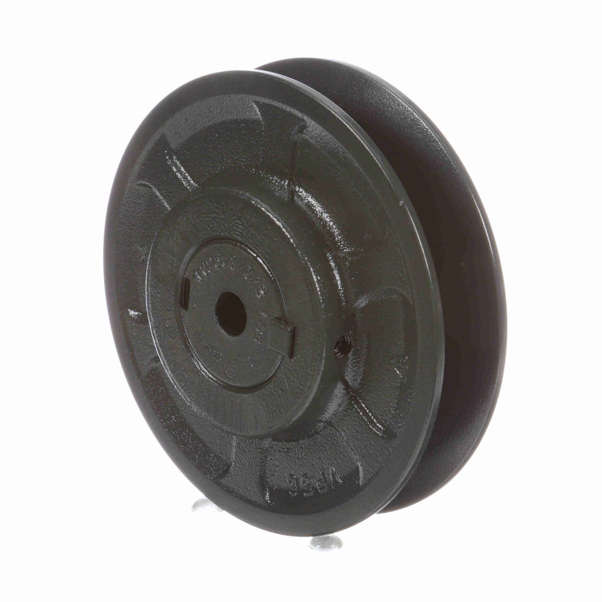 Browning 1 Groove Cast Iron Finish Bore FHP Variable Pitch Sheave - 1VP56X1/2 TYPE 2