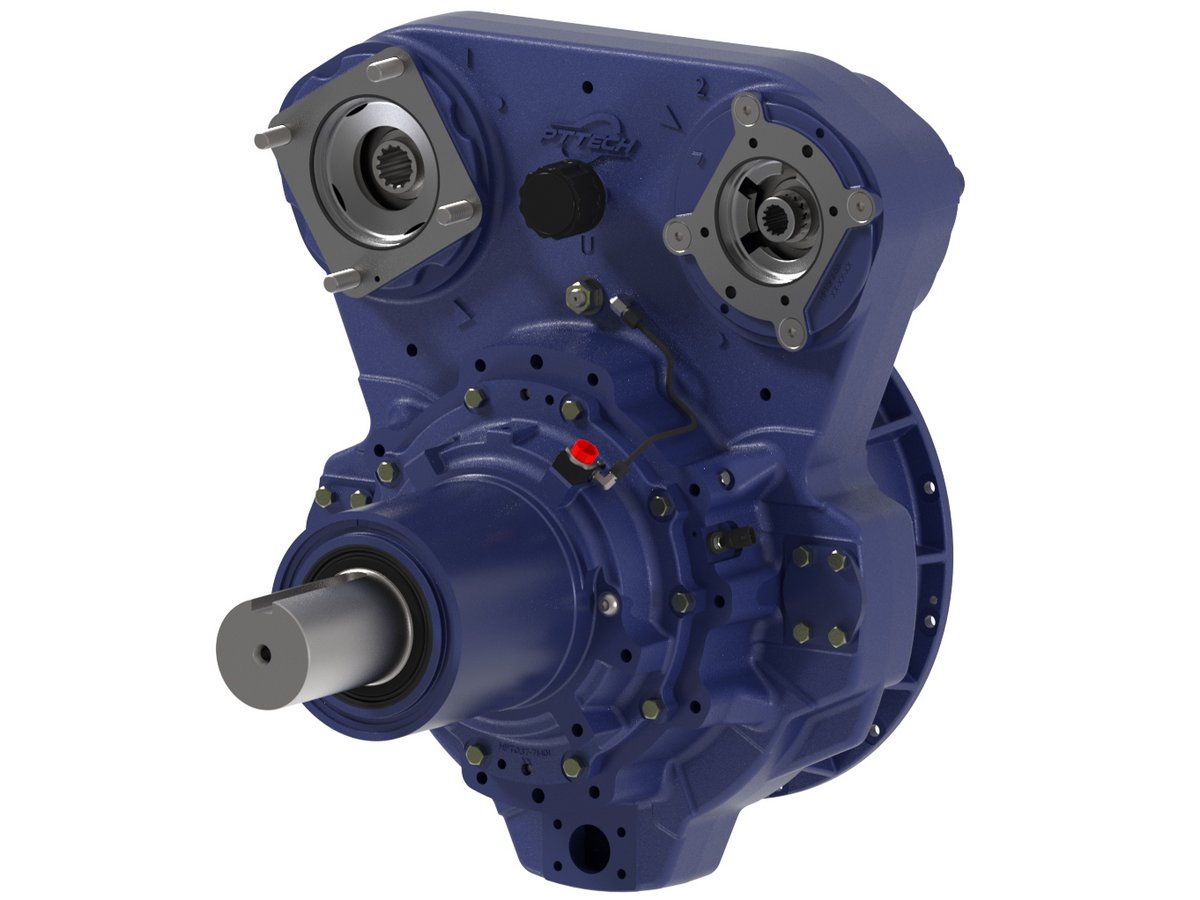 PT Tech HPTO37FX, SAE#1, PTO Clutch with 4 Pump Pads Timken HPTO37S1-4 Pump Pads